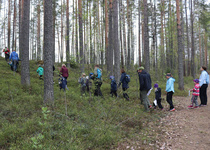 Käyrät tutuiksi mäkeä kiipeämällä. Kuva PU-P