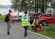 Tempon 4. asema. Tempossa kaikissa sarjoissa oli samat tehtävät. 