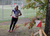 Muuramen 1-joukkueen 2-osuus Kaisa Klemettinen. Kuva EJ.