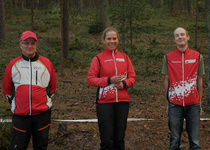 MKS2020 yhteydessä jaettiin MuuRa:n 20-vuotisen toiminnan johdosta ansiomerkkejä: Tuomo Huhtalalle, Ulla Yrjölälle ja Esa Honkoselle. Kuva EJ.