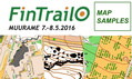 Karttaesimerkkejä FinTrailO 2016 Maps samples